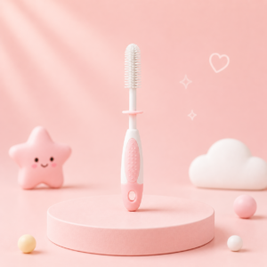 Baby Bottle Cleaning Brush –  Soft Sponge Tip & Nipple Cleaner