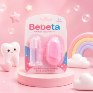 Baby Silicone Finger Toothbrush – Safe & Gentle Oral Care