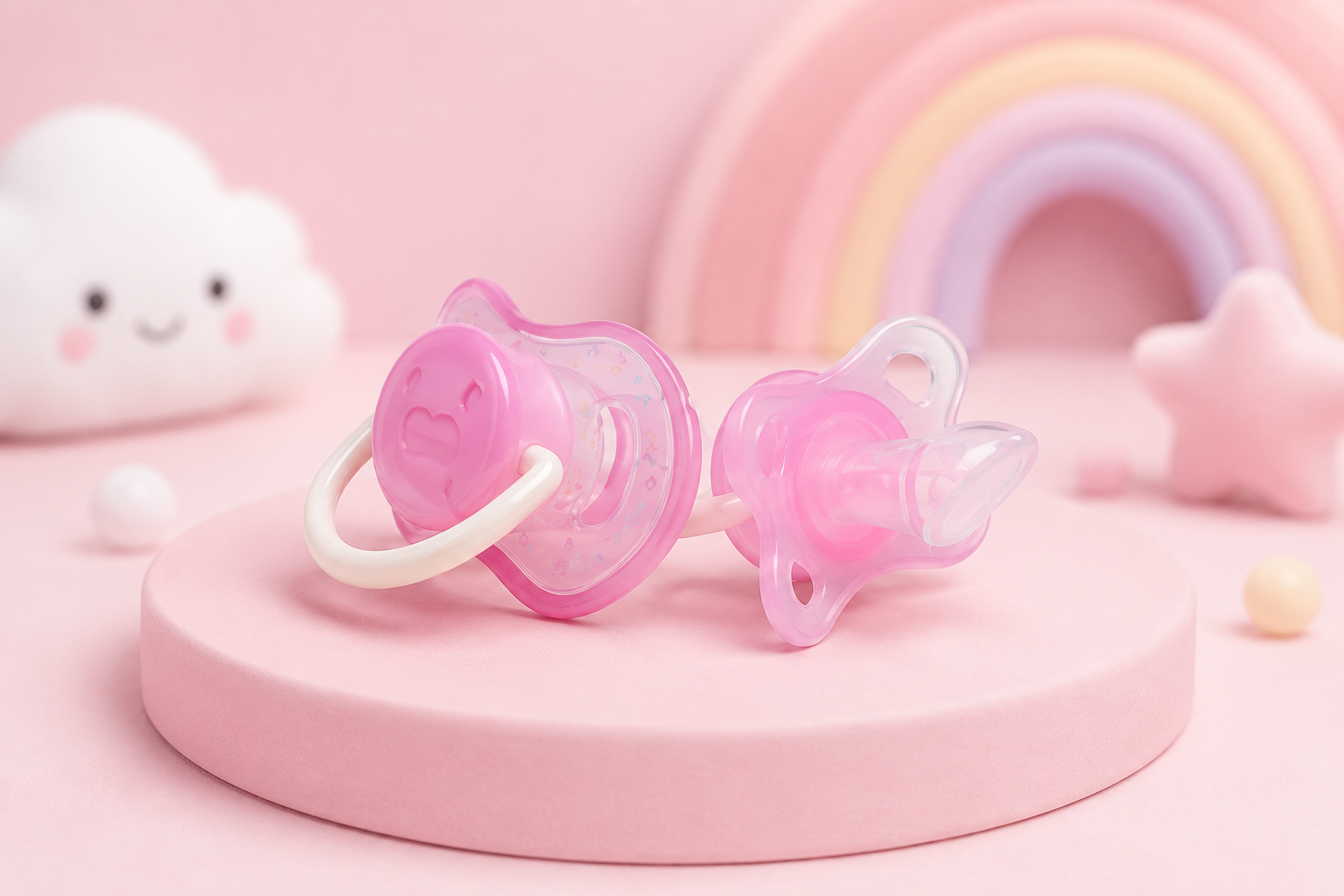 Baby Pacifier – Soft Silicone Soother for Newborns & Infants