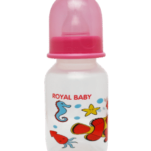 Slim Neck Baby Milk Bottle – Round Shape, Safe & Easy to Hold