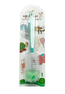 Baby Bottle Cleaning Brush –  Soft Sponge Tip & Nipple Cleaner