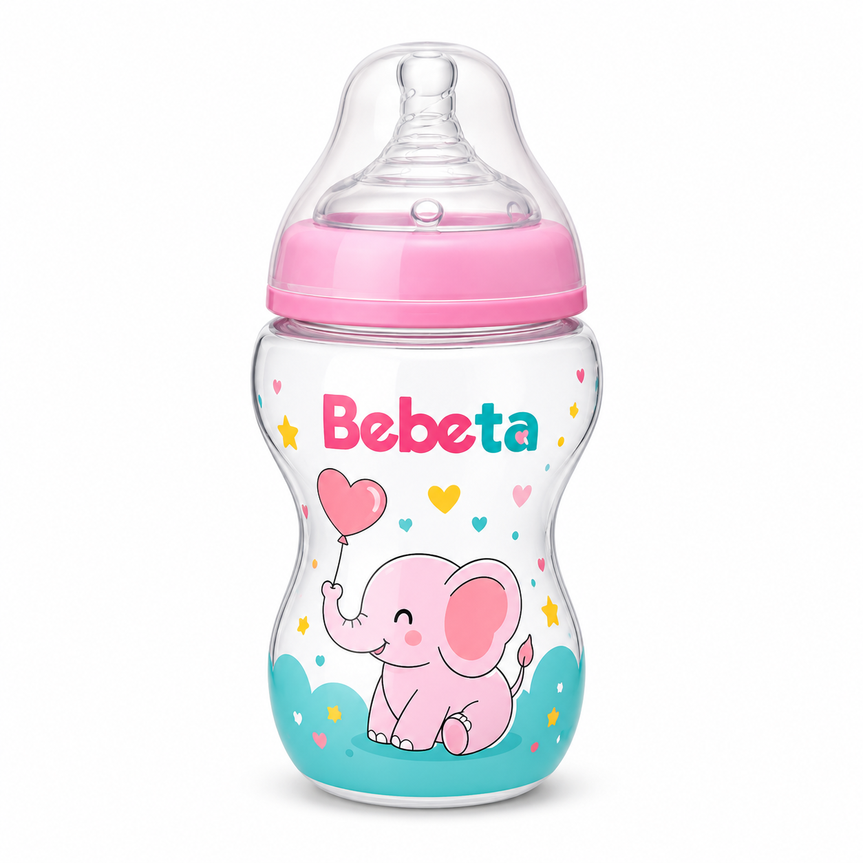 Diamond Shape Baby Feeding Bottle