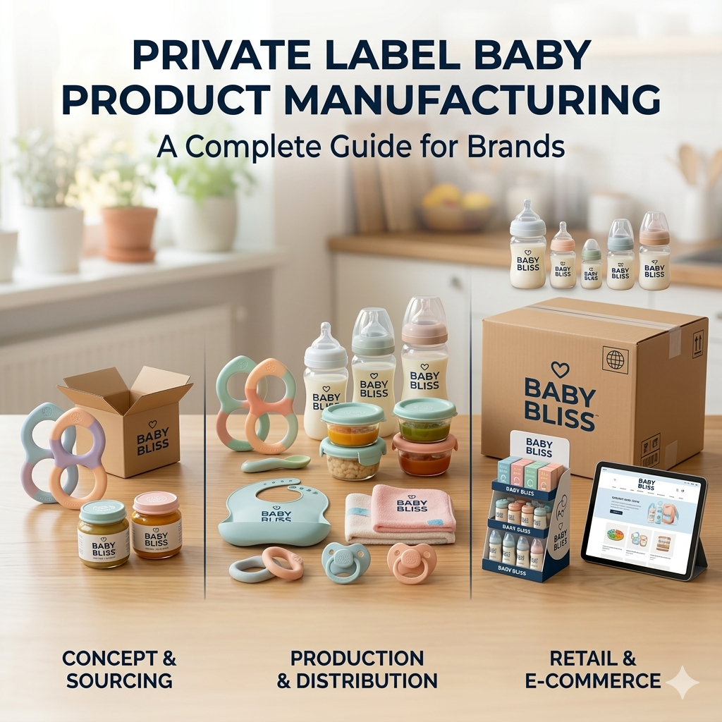 Private Label Baby Product Manufacturing: A Complete Guide for Brands
