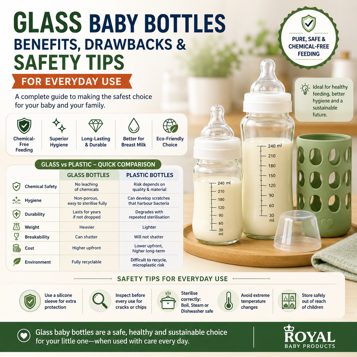 glass bottle